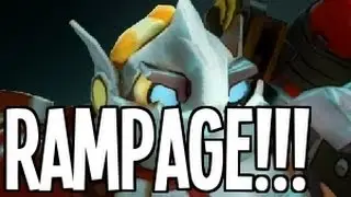 Dota 2 Clockwerk Rampage 1 V.S 5