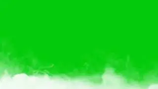 Animasi green screen asap