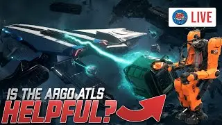🔴Star Citizen Cargo Hauling | Is The ARGO ATLS A Helpful Addition?
