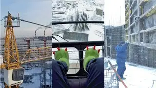 Крановщик. Нет электричества, кран не работает. Стропальщик завёл свой канал.