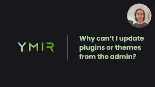Why can't I update plugins or themes from the WordPress admin?