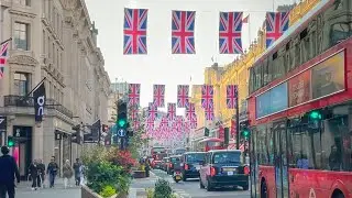 London Summer Walk 🇬🇧 South Bank to West End incl. Big Ben & St James’s Park | 4K HDR