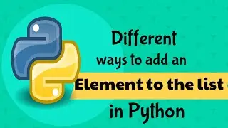 Different ways to add an element to the list in python