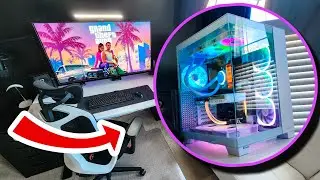 BUILDING MY NEW EPIC GAMING PC 🔨👽- ANTEC C8 ARGB WHITE CASE