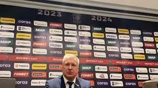 Олег Браташ: Создали немало моментов, но к сожалению их не реализовали