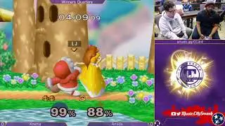 CC3 - Iori (Peach) vs Mewwy (Ice Climbers) - Melee Winners Quarters