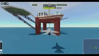 F-16 Oil Rig Stunt