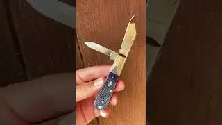 New Case XX purple bone Barlow knife