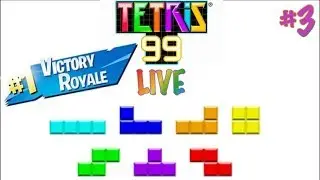 LIVE - Tetris 99 (#3) Maximus Cup! (on Foxfell's Switch)