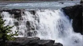 Athabasca River and Falls