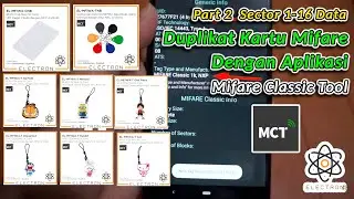 Duplikat Sector UID dari Kartu 13.56MHz dengan Mifare Classic Tool Part 2