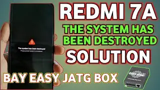 redmi 7a the system has been destroyed|redmi 7a hang on logo|redmi 7a emmc 90 consume#emmcrepair