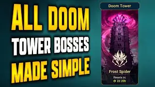 ALL DOOM TOWER BOSSES MADE SUPER EASY - Raid Shadow Legends - RSL