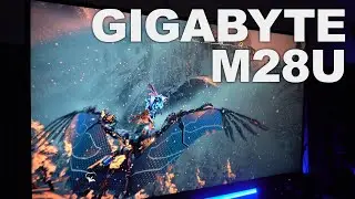 Gigabyte M28U - 4K игровой монитор - Обзор
