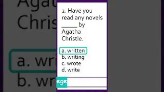 English Grammar Exercises 