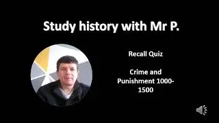 Crime and Punishment recall quiz 1 1000-1500