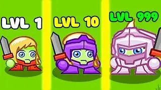 EVOLUTION OF KNIGHT TO BECOME A REAL HERO IN GAME SUPER CHIBI KNIGHT!