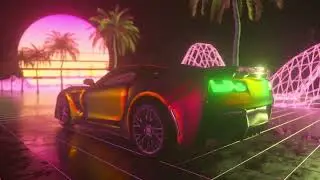 Synthwave music -- Chillwave music -- lofi music -- 80s retro style music -- Background music