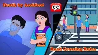 Road Crossing Animated Video ll Road Crossing Rules ll How to Cross Road ll Public Awareness