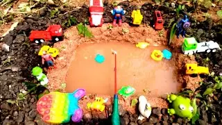 Mancing ikan hias, ikan mas koki,ikan cupang, ikan mas di kolam kecil