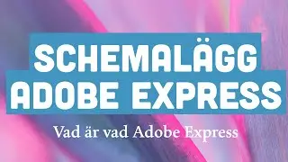 Schemalägg i Adobe Express #aftereffects #aftereffectstutorial #linkedinlive #adobeexpress #create