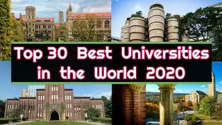Top 30 best universities in the world 2020 | best universities latest ranking 2020