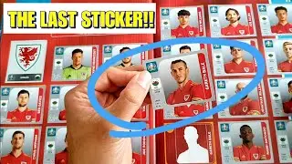 THE LAST STICKER!! 100% COMPLETE EURO 2020 ALBUM | Panini Euro 2020 Sticker Album Pearl Edition