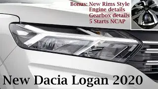The New Dacia Logan 2020 - Full Details