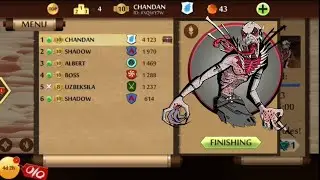Shadow fight 2 || Karcer - 1st place rewards_Underworld Tier-3 Boss Fight