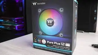 Product Overview - Thermaltake Pure Plus 12 RGB Premium Edition Fan Pack.