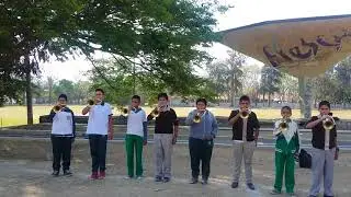 toque del silencio banda de guerra de la escuela secundaria tecnica 9