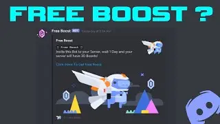 Free Discord Server Boost ?