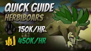 Herbiboar Quick Guide [150K EXP | 450K GP]