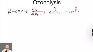 oxidization of an alkyne - Organic Chemistry One (1) Lecture Series Video 58