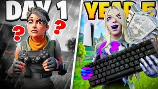 My 5 Year Fortnite Keyboard & Mouse Progression…