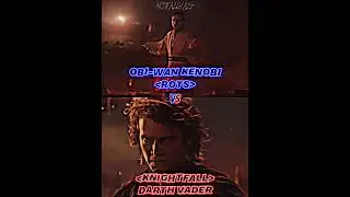 Obi-Wan Kenobi VS Knightfall Vader #starwars #darthvader #obiwankenobi #edit