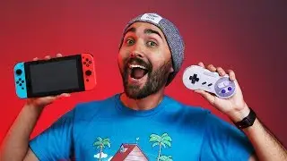 Super Nintendo Controller on Switch!