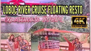 LOBOC RIVER CRUISE FLOATING RESTO EXPERIENCE IN BOHOL 