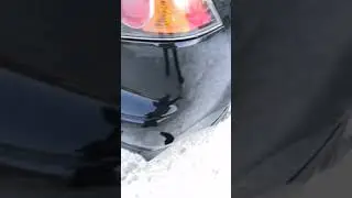 Замена заднего бампера дтп