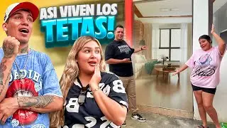 ENTRAMOS A LA CASA DE LOS T3TAS PARA CONOCER TODO😱//ASI VIVEN LOS YOUTUBERS!!