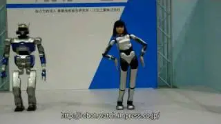 HRP-4C & HRP-2 Promet (short demo)
