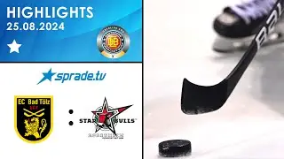 25.08.2024 - Highlights - Tölzer Löwen vs. Starbulls Rosenheim