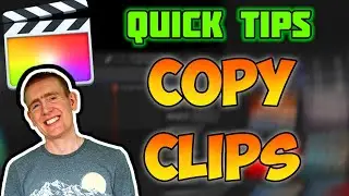 How to DUPLICATE CLIPS in Final Cut Pro X // EASY!!