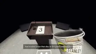 Stanley loses his bucket...