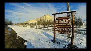 Крым зима.Небольшая зимняя прогулка по белой Скале. 17.01.2025