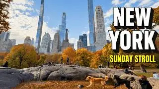 The Most Peaceful Hour in New York | Central Park Walking Tour 4K