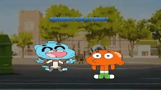 GUMBALL AND DARWIN FIGHTS MUGENS IN ARCADE MODE