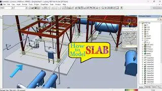 SP3D Training | Lecture-4 | How to Model Slab in SP3D 