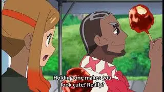 Orla thinks metagross eating bake apple candy is cute - pokemon horizon englishsub 😭💘