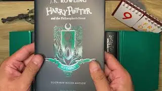 Unboxing Harry Potter Book Set House Edition (Slytherin Hardbound)